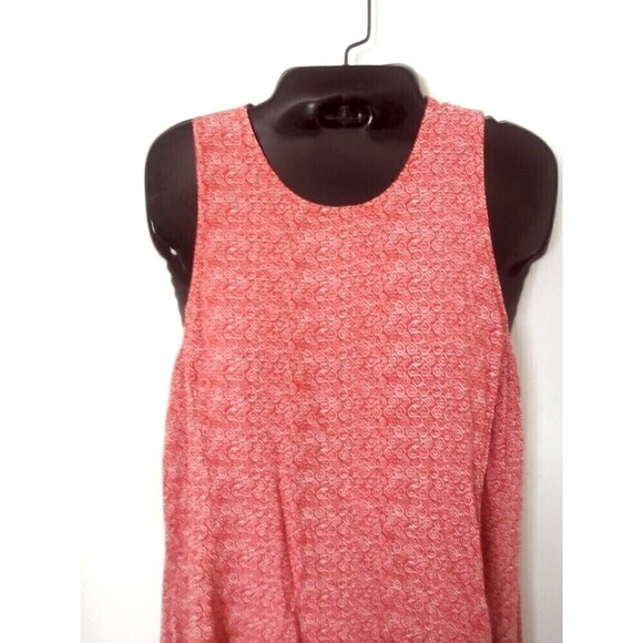 Old Navy Women Size Medium Dress SL Woven Swing Warm Combo Dress Keyhole Back - Picture 4 of 6